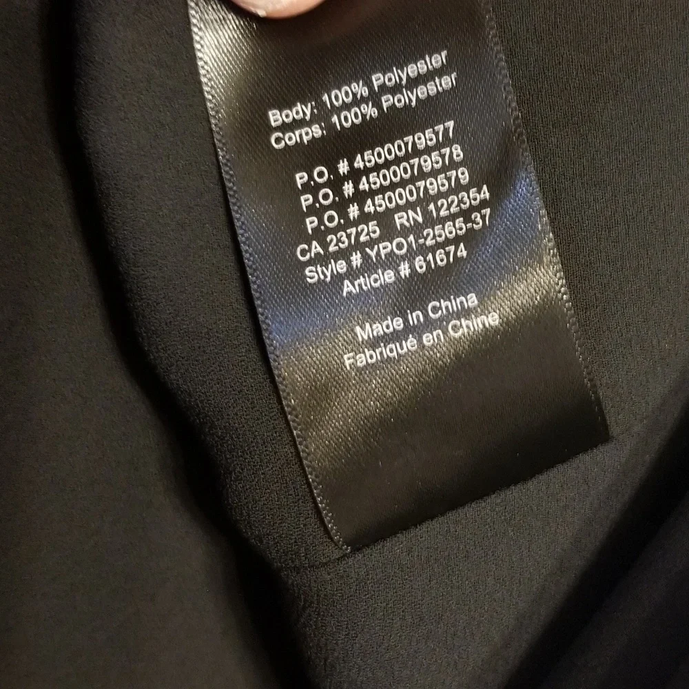 Babaton Hopkins black sleeveless side-tie top - Picture 8 of 8
